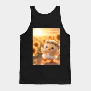 Discover Adorable Baby Cartoon Designs for Your Little Ones - Cute, Tender, and Playful Infant Illustrations! Tank Top